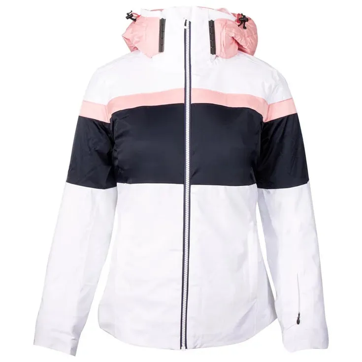 Rossignol Womens Palmares Satin Jacket in White