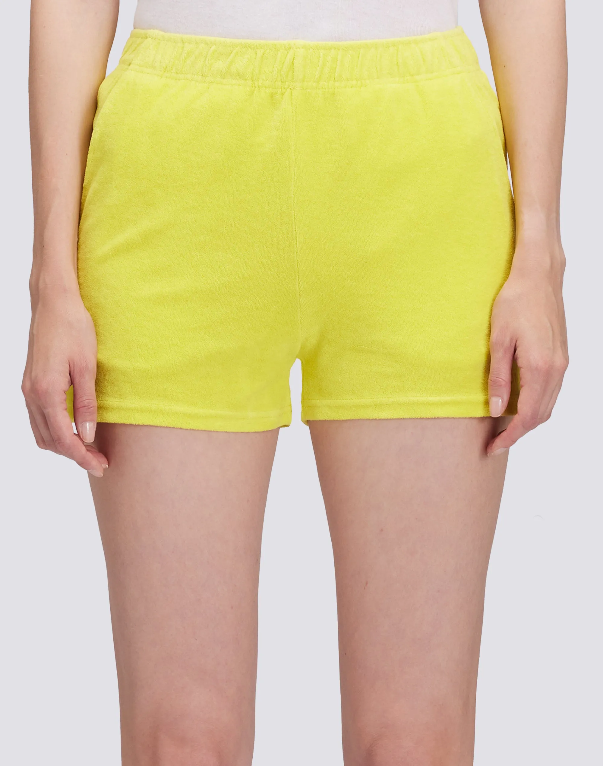 SHORTS IN SPUGNA ELASTICIZZATI