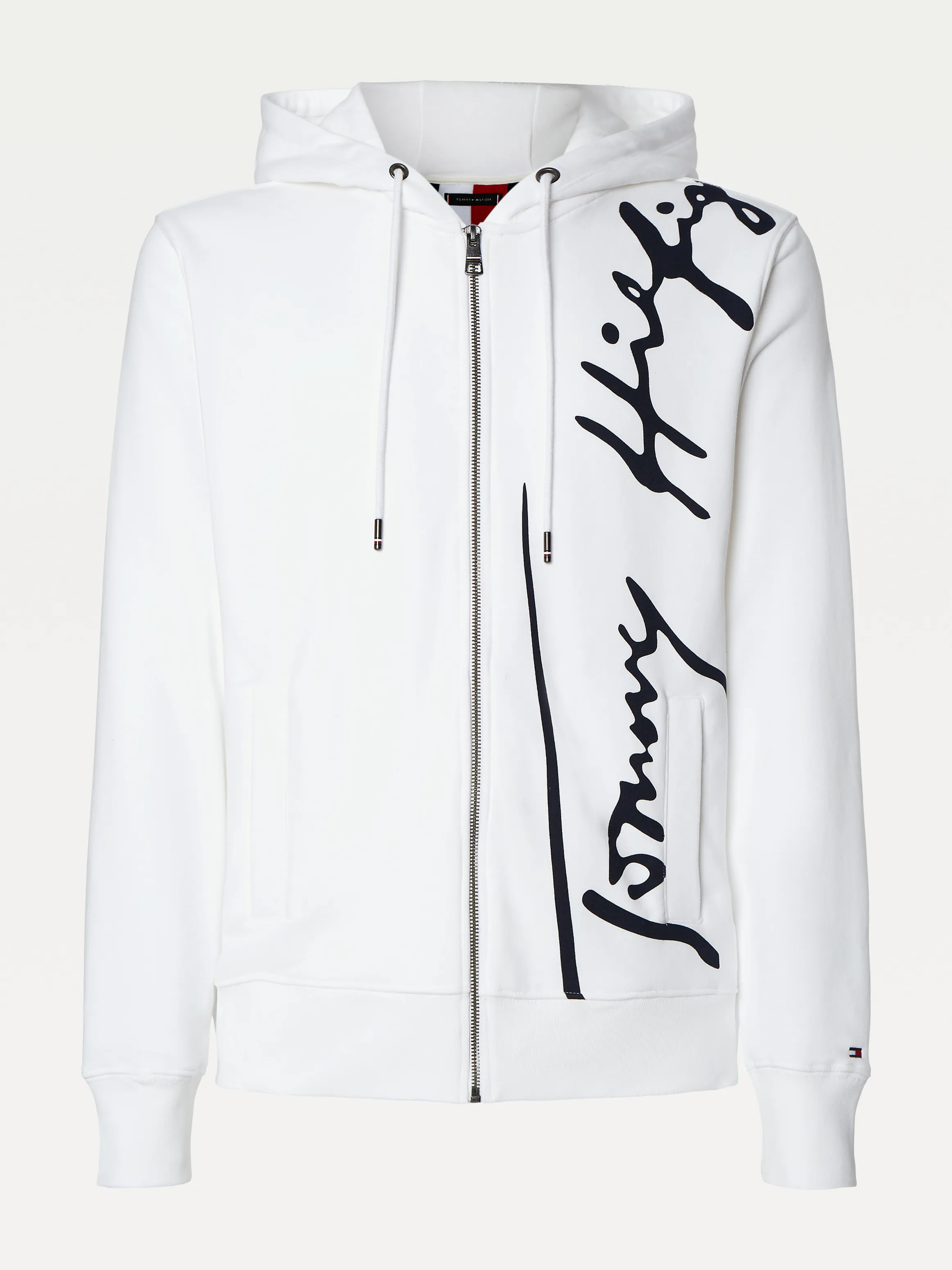 Signature Hooded Zip Through | Sweatshirts & Hoodies | Tommy Hilfiger