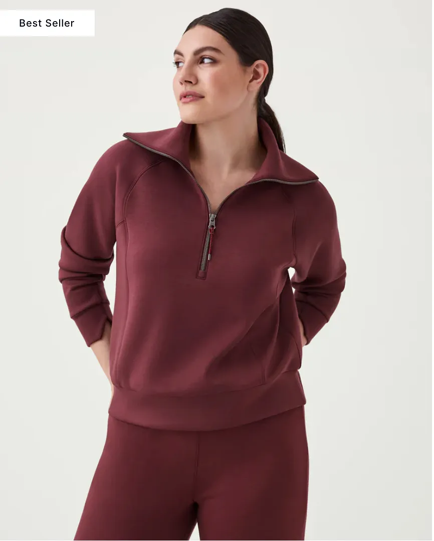 SPANX Air Essentials Half Zip