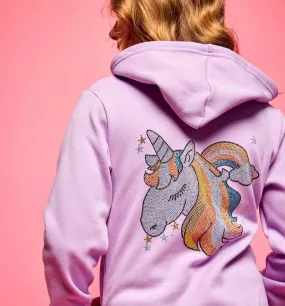 Sparkle And Unicorn Hoodie