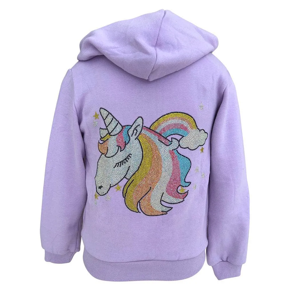 Sparkle And Unicorn Hoodie