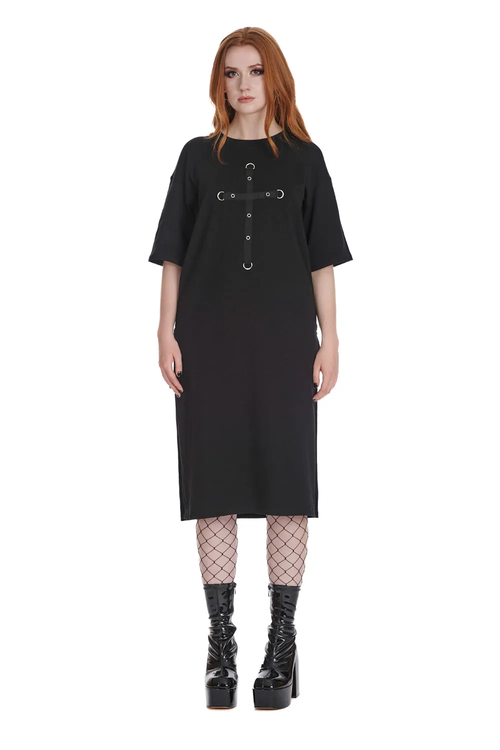 SPECTRAL NOIRE JERSEY DRESS