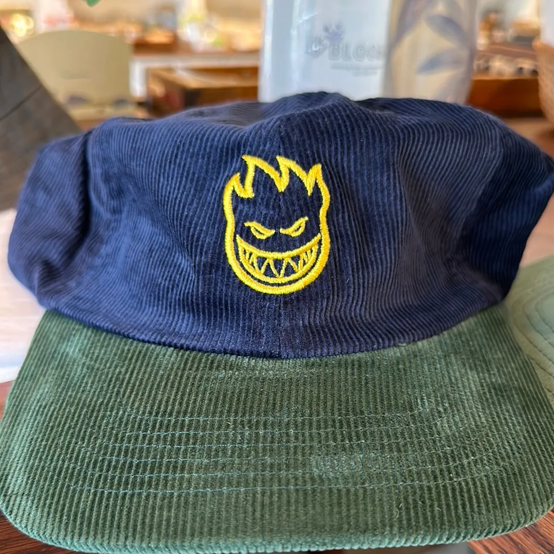 Spitfire Corduroy Hat - Blue / Green