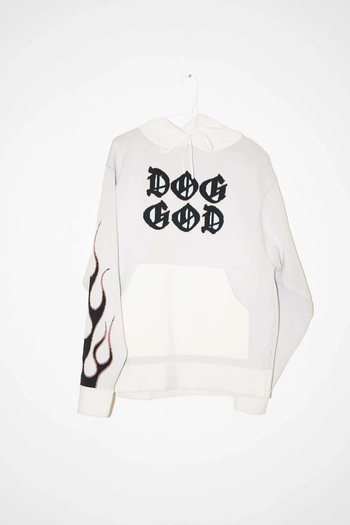 SS23 Dog God Hoody sweater - white