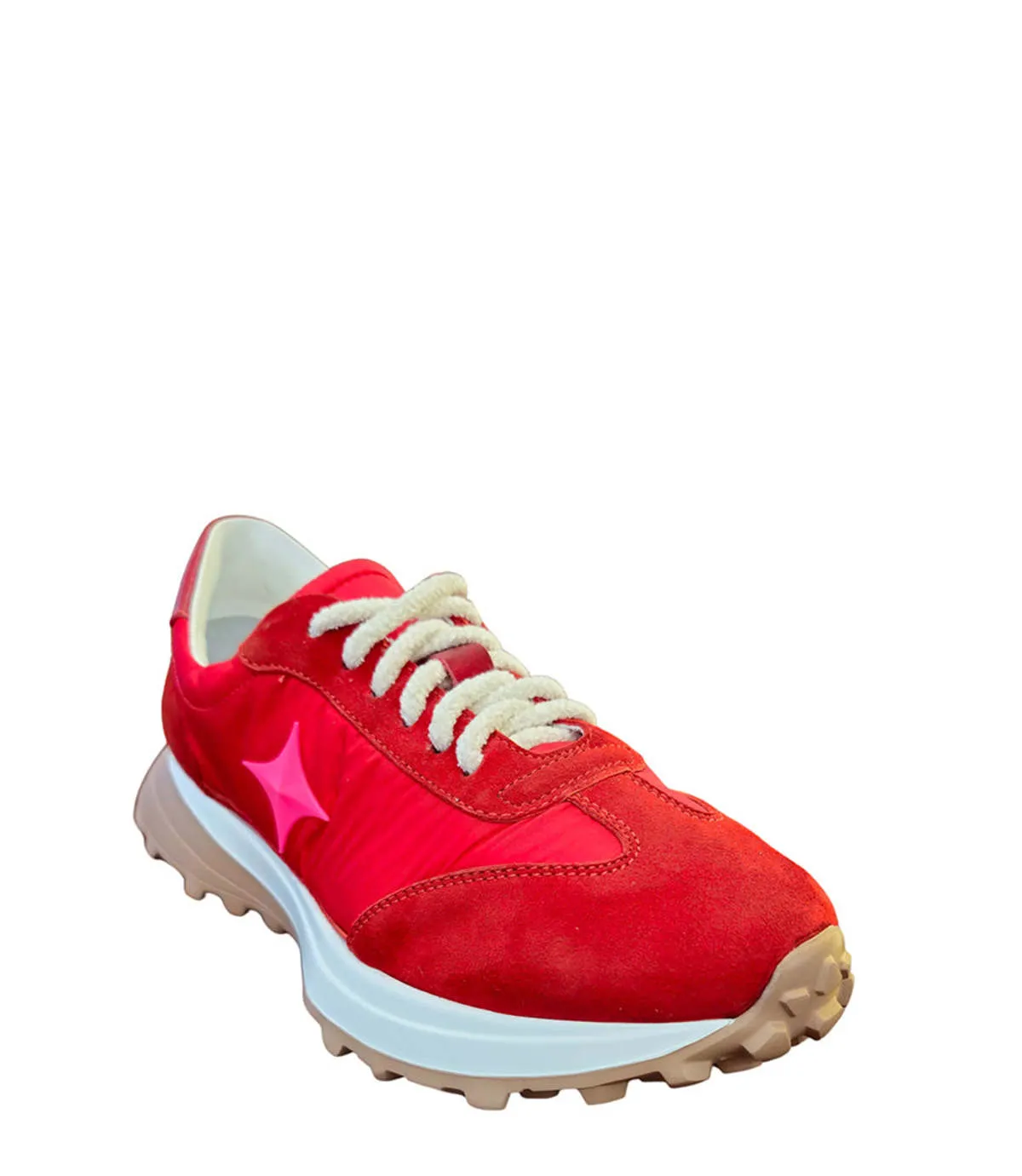 Star Jogger Sneaker - Red