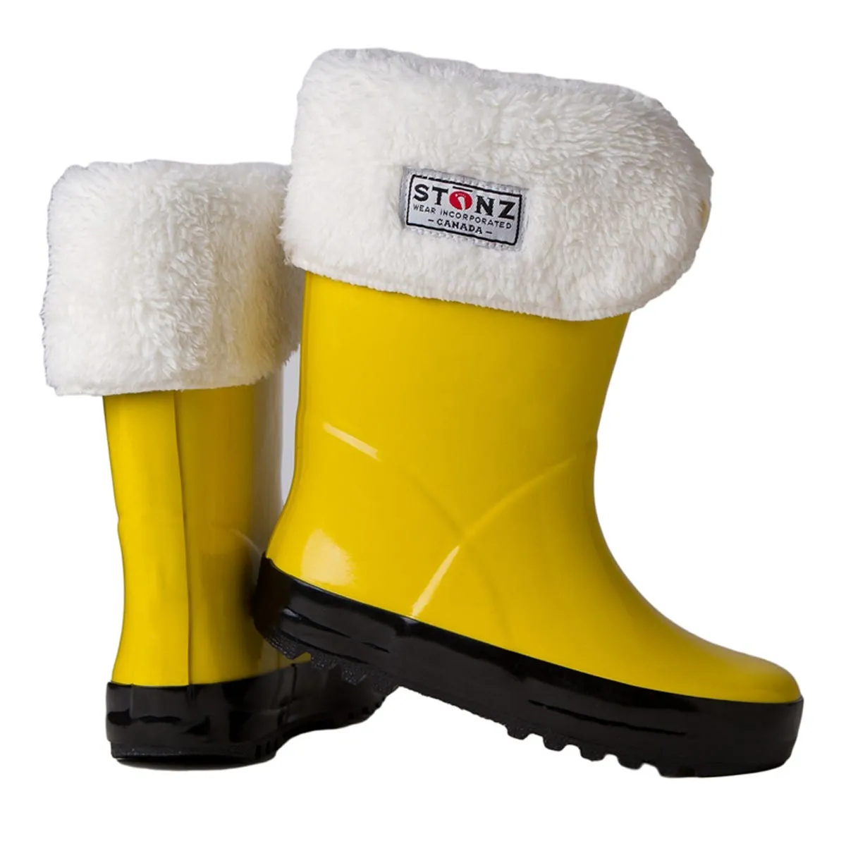 Stonz Rain Boot Liner Ivory  Sizes 4-2  - Clement