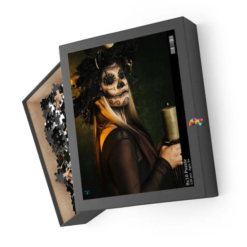 Sugar Skull Woman Jigsaw Puzzle