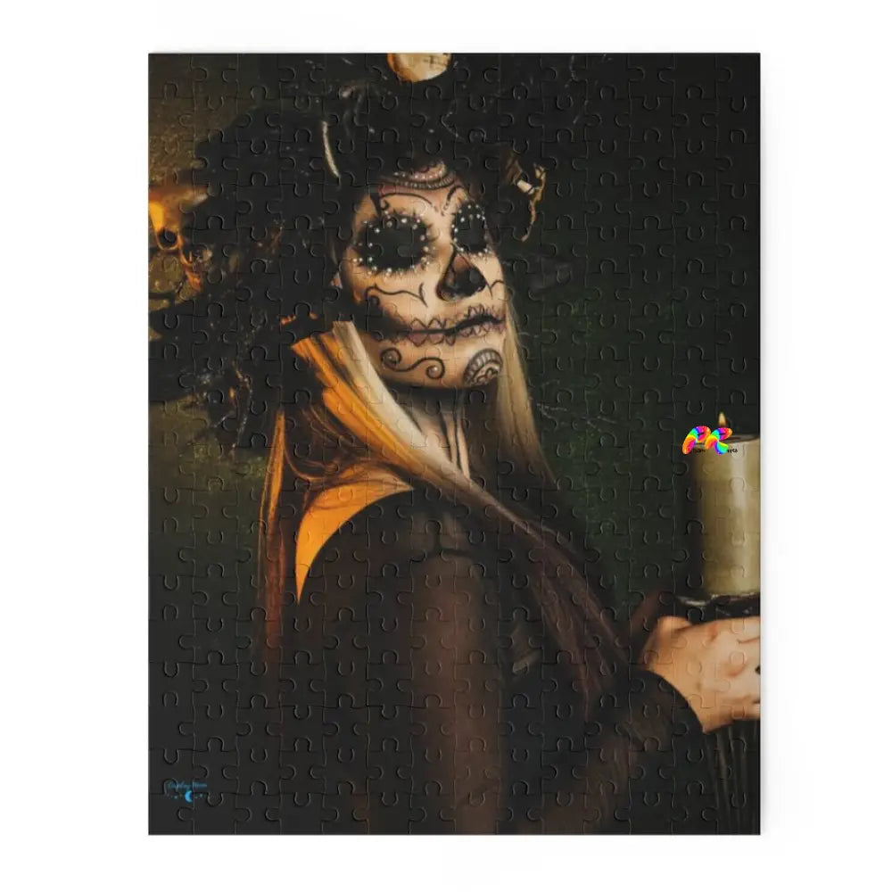 Sugar Skull Woman Jigsaw Puzzle