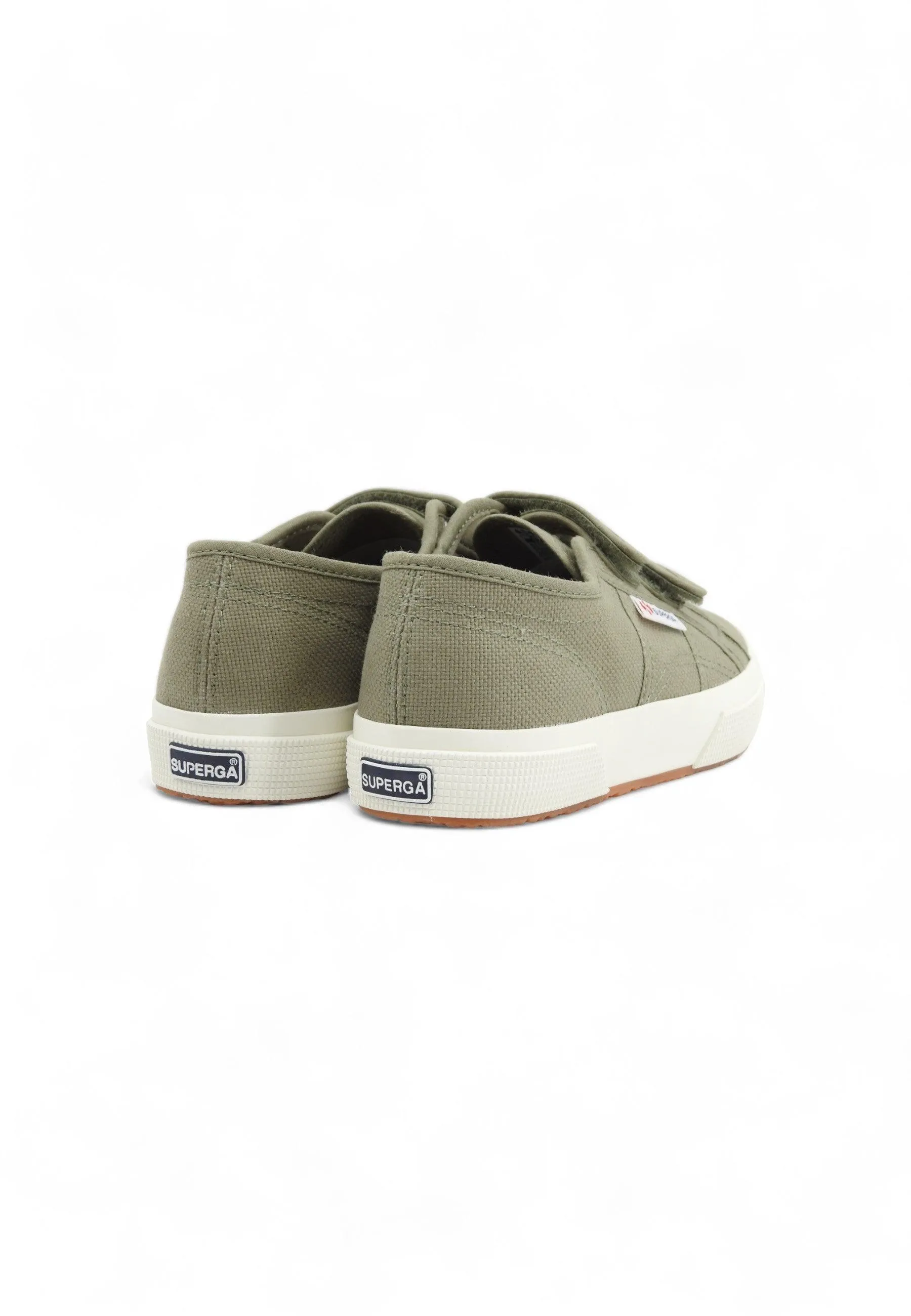 SUPERGA 2750 Sneaker Bambino Green Safari Avorio S0003E0