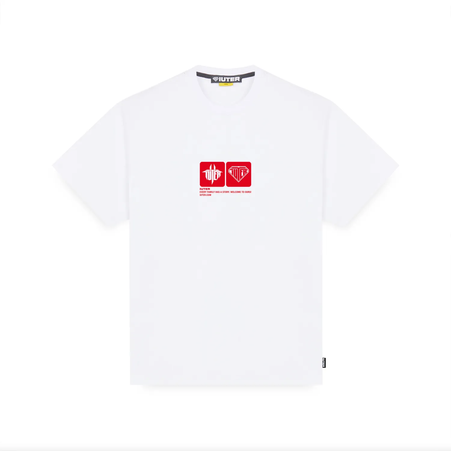 TAB TEE WHITE