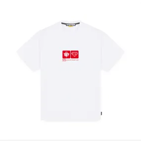 TAB TEE WHITE