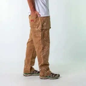 Tan 90s Dickies Denim Carpenter Jeans Baggy Pants (34x30)