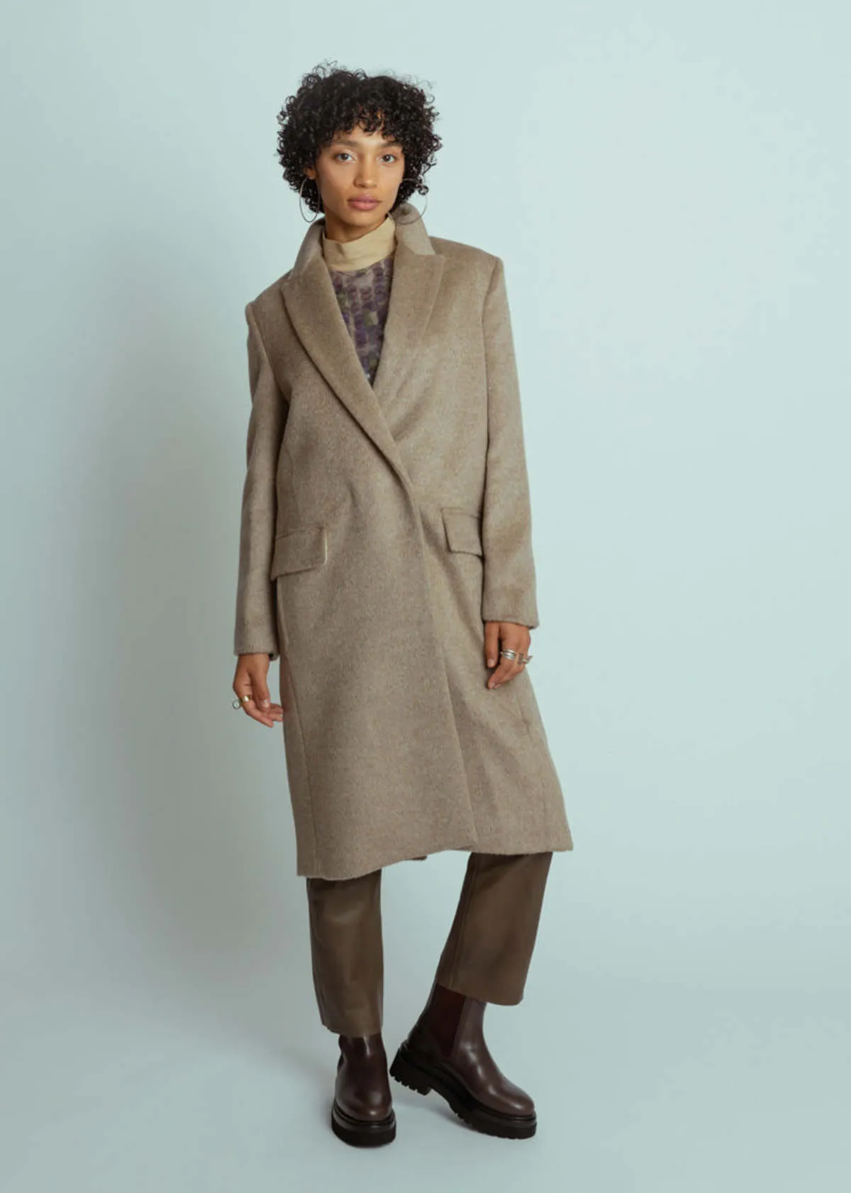 Tancredi Coat - Nude