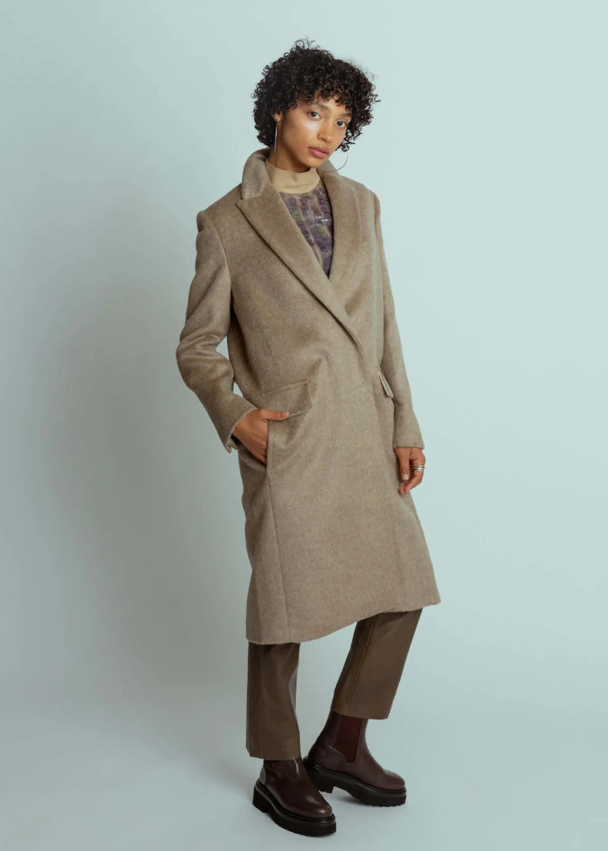 Tancredi Coat - Nude