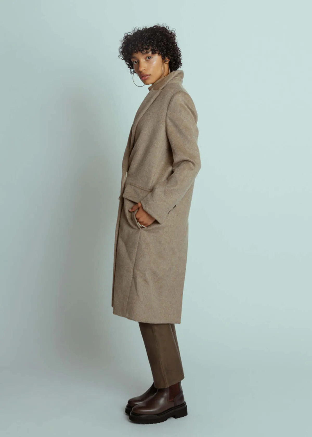 Tancredi Coat - Nude