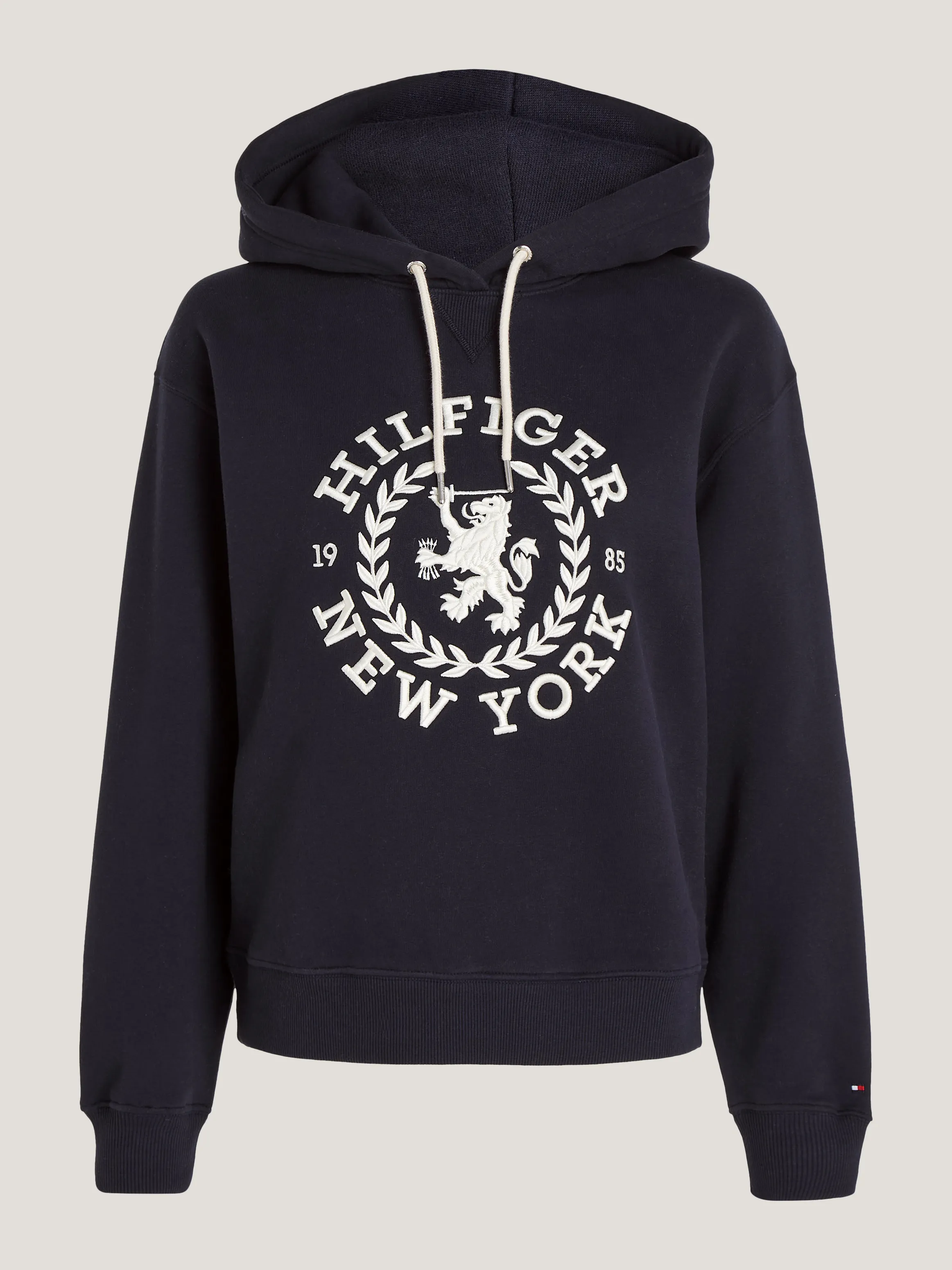 TH Crest Logo Regular Fit Hoodie | Sweatshirts & Hoodies | Tommy Hilfiger