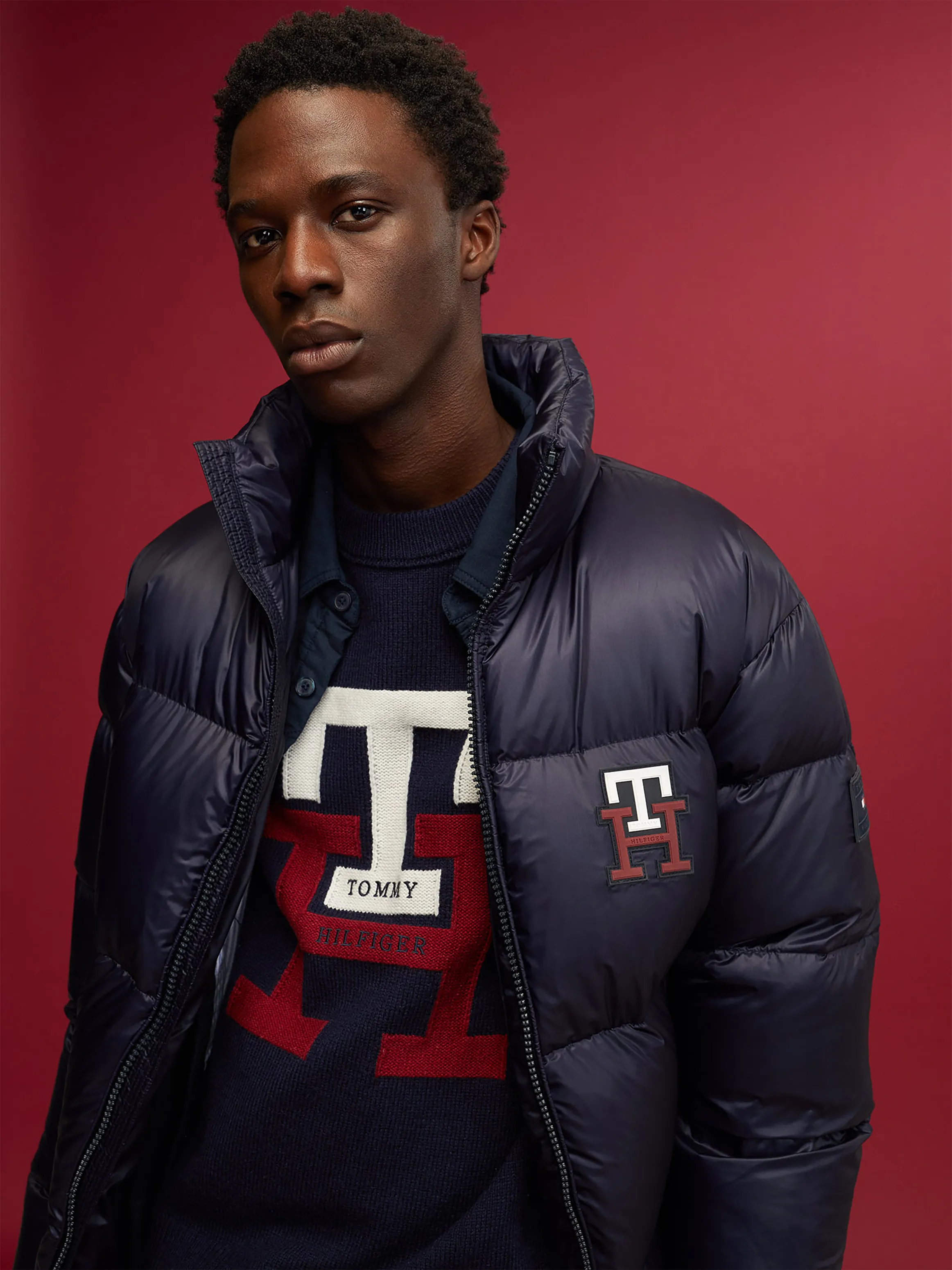 Th Monogram Crew Neck Jumper | Sweatshirts & Hoodies | Tommy Hilfiger