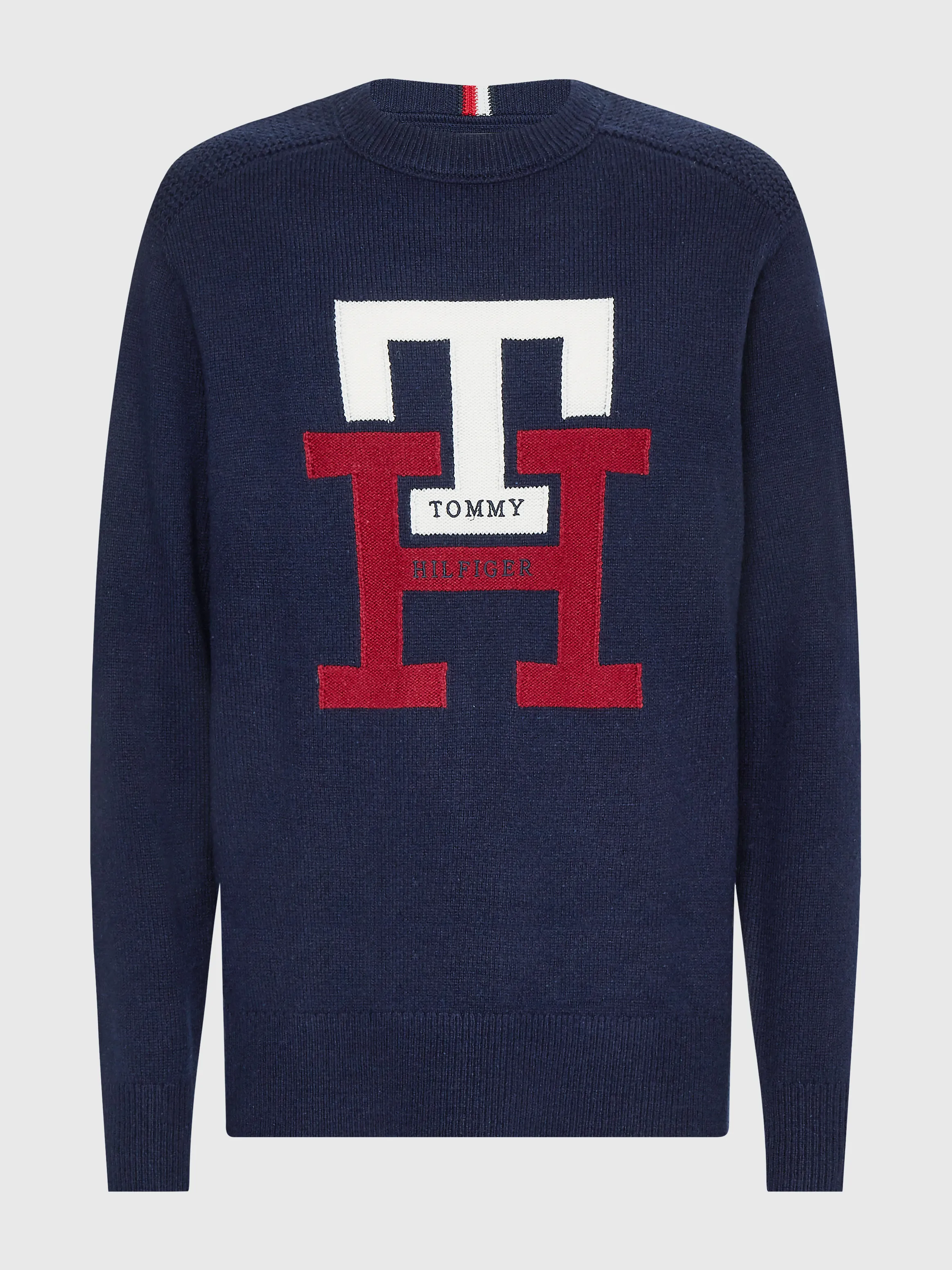 Th Monogram Crew Neck Jumper | Sweatshirts & Hoodies | Tommy Hilfiger