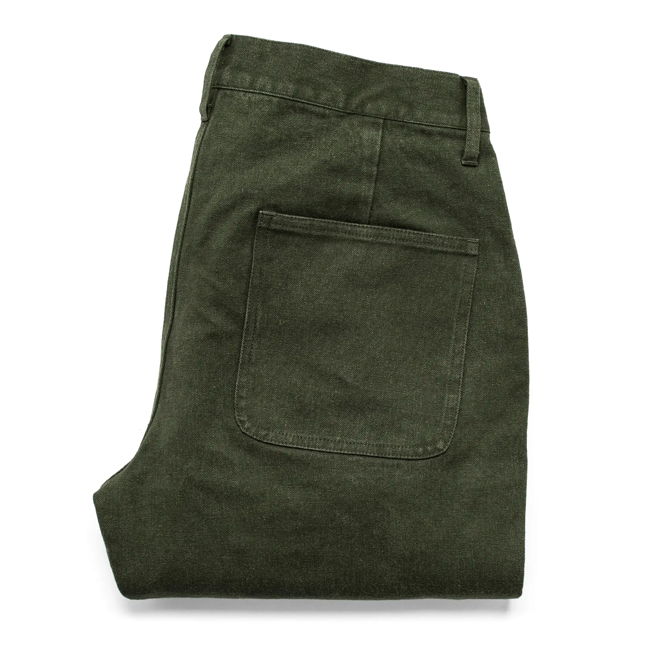 The Chore Pant in Dark Olive Boss Duck