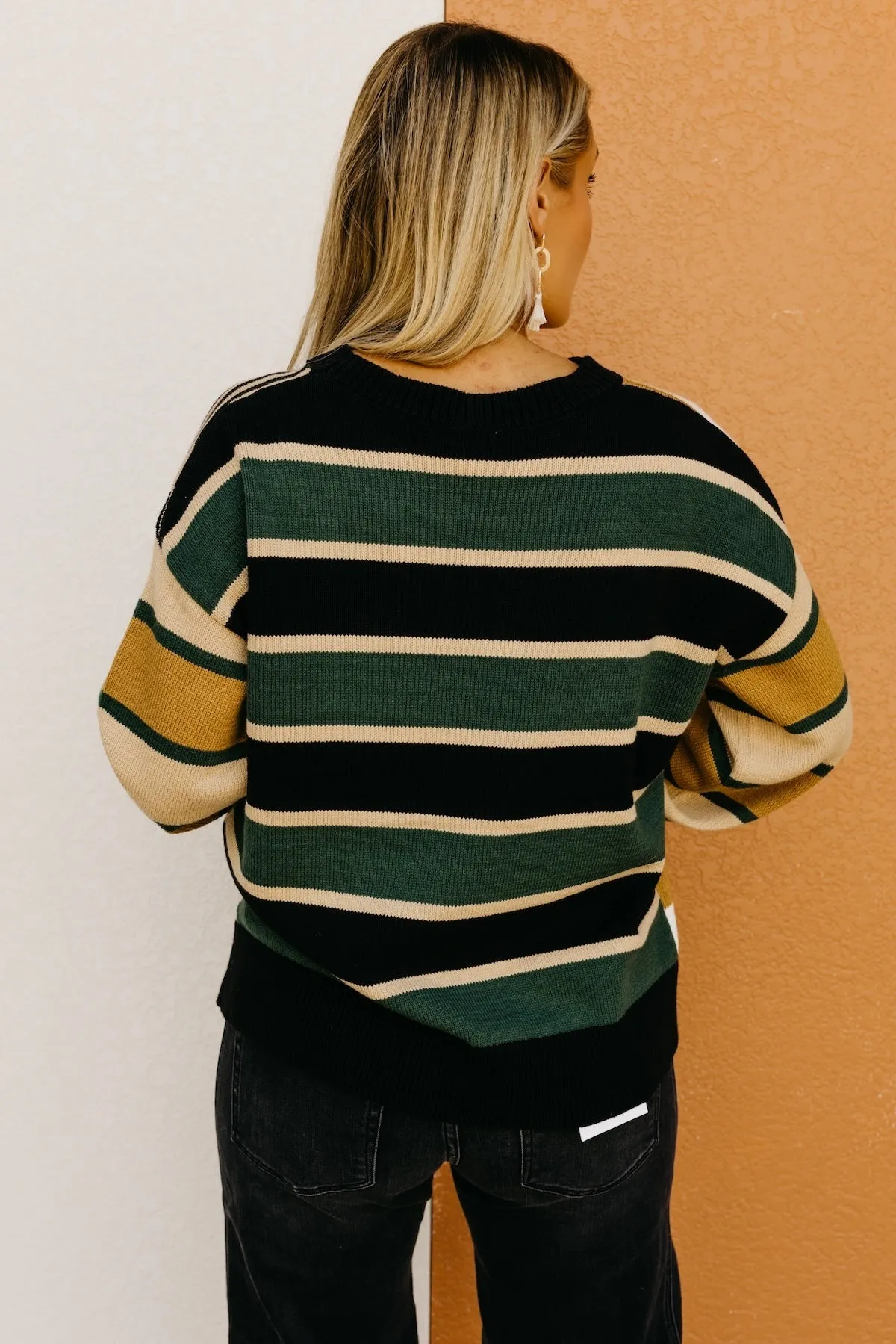 The Kaelyn Mixed Stripe Sweater