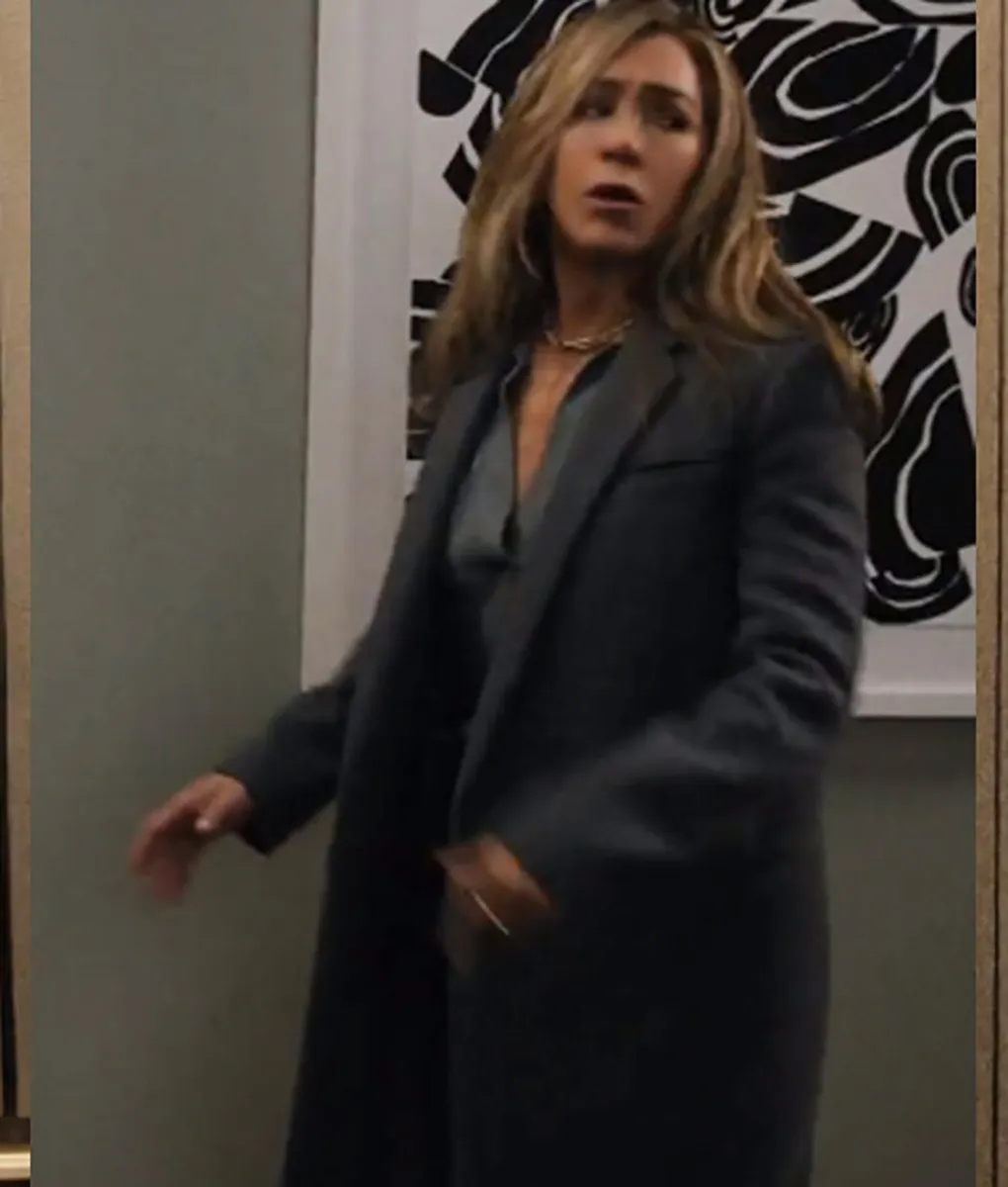 The Morning Show Alex Levy Grey Coat | Jennifer Aniston Coat