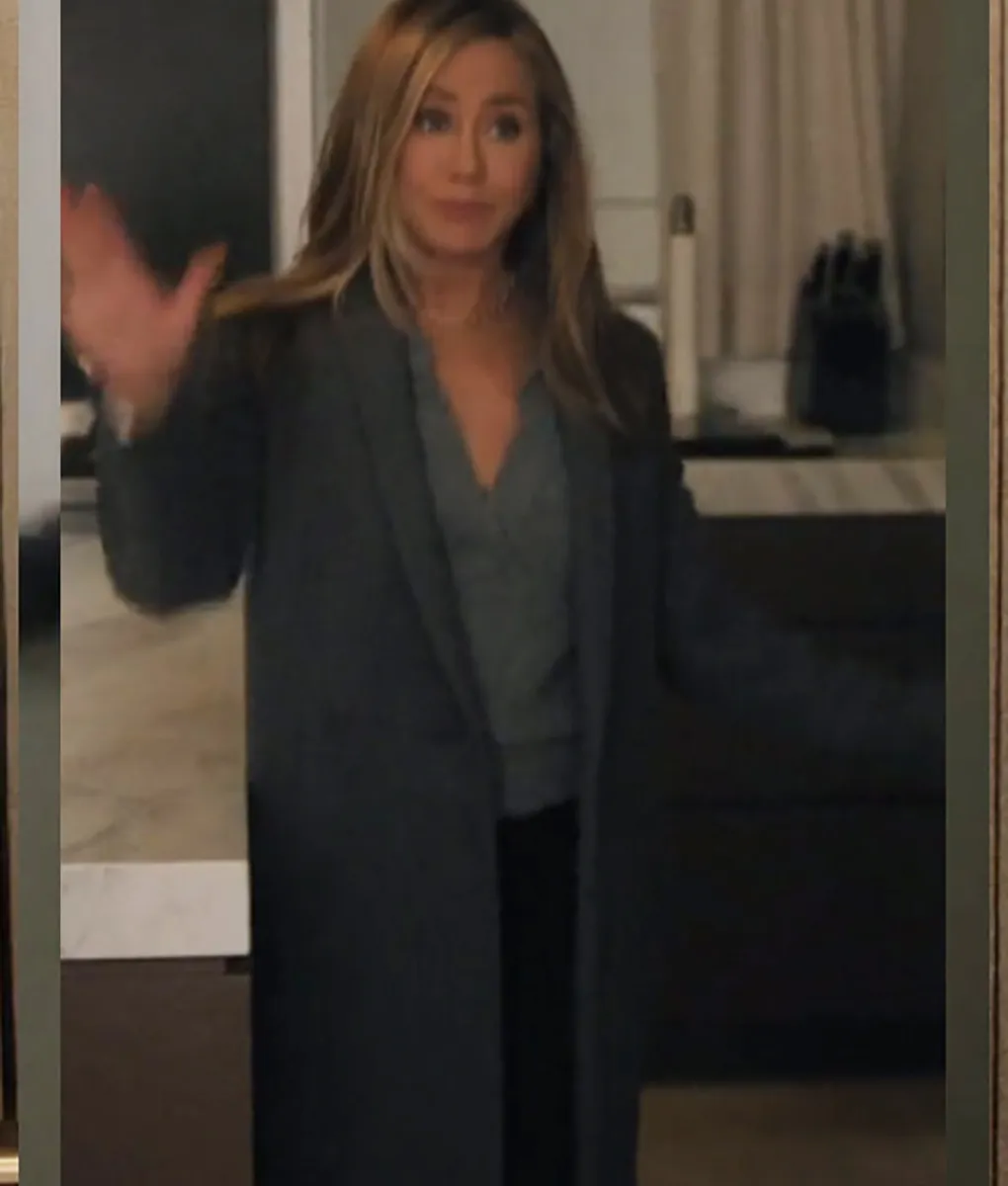 The Morning Show Alex Levy Grey Coat | Jennifer Aniston Coat