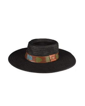 The Wanderer Straw Hat - Black