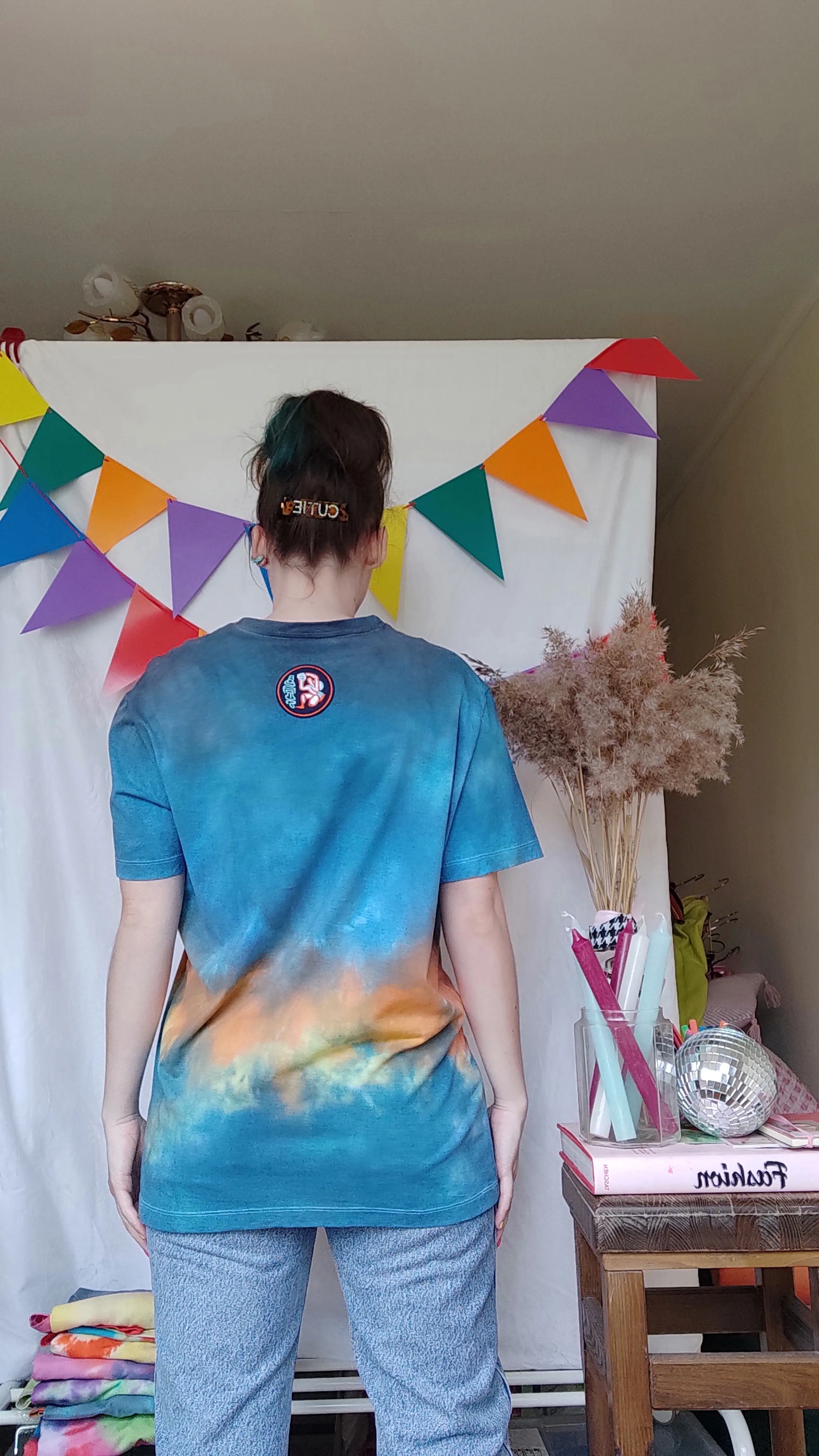 TIE-DYE T-SHIRT AQUARIUS