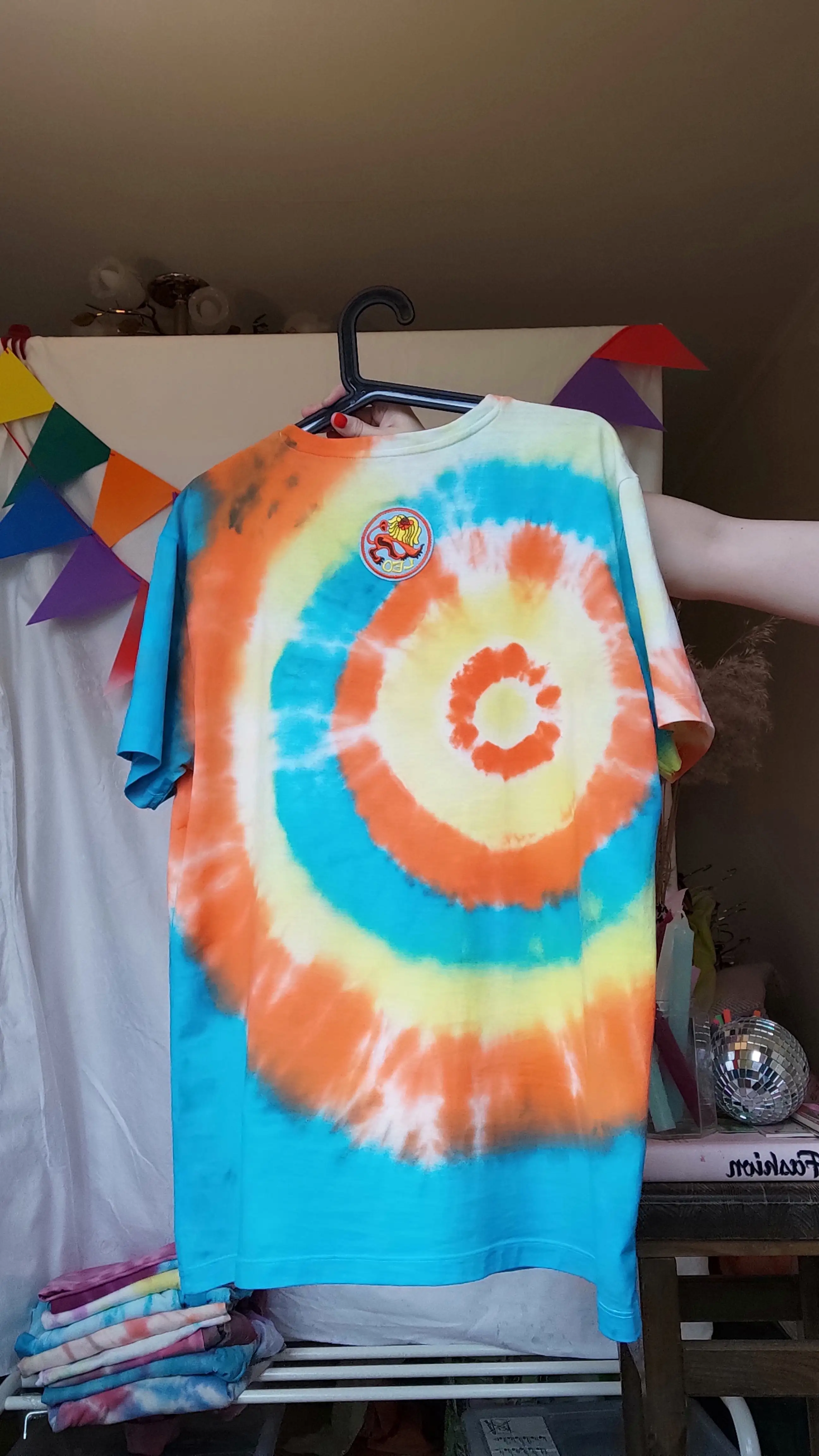 TIE-DYE T-SHIRT LEO