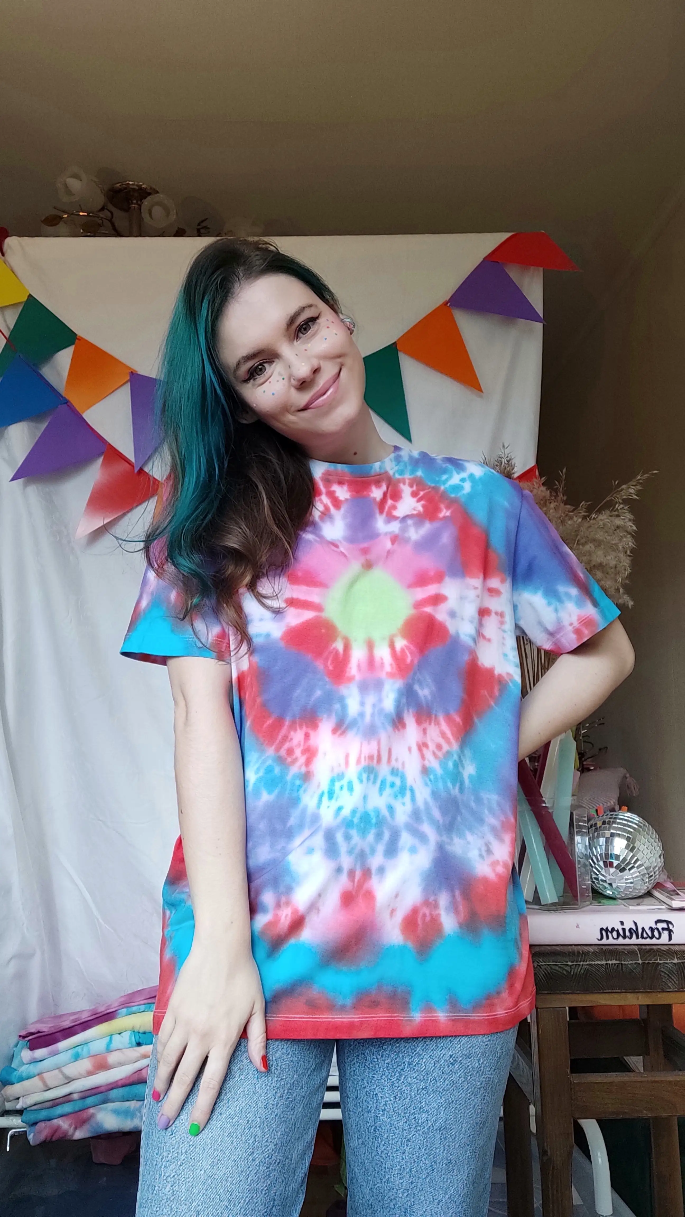 TIE-DYE T-SHIRT PISCES