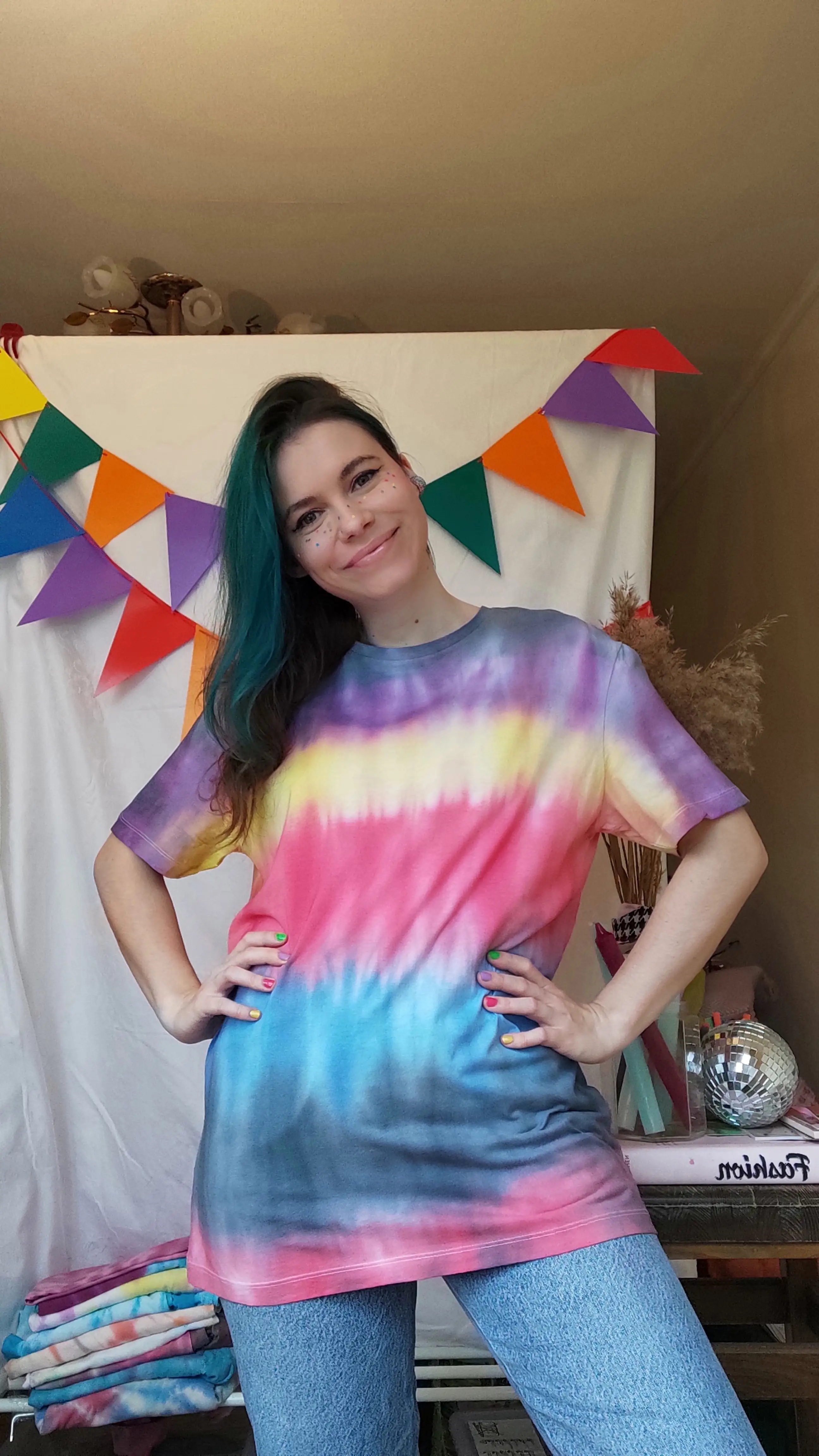 TIE-DYE T-SHIRT VIRGO