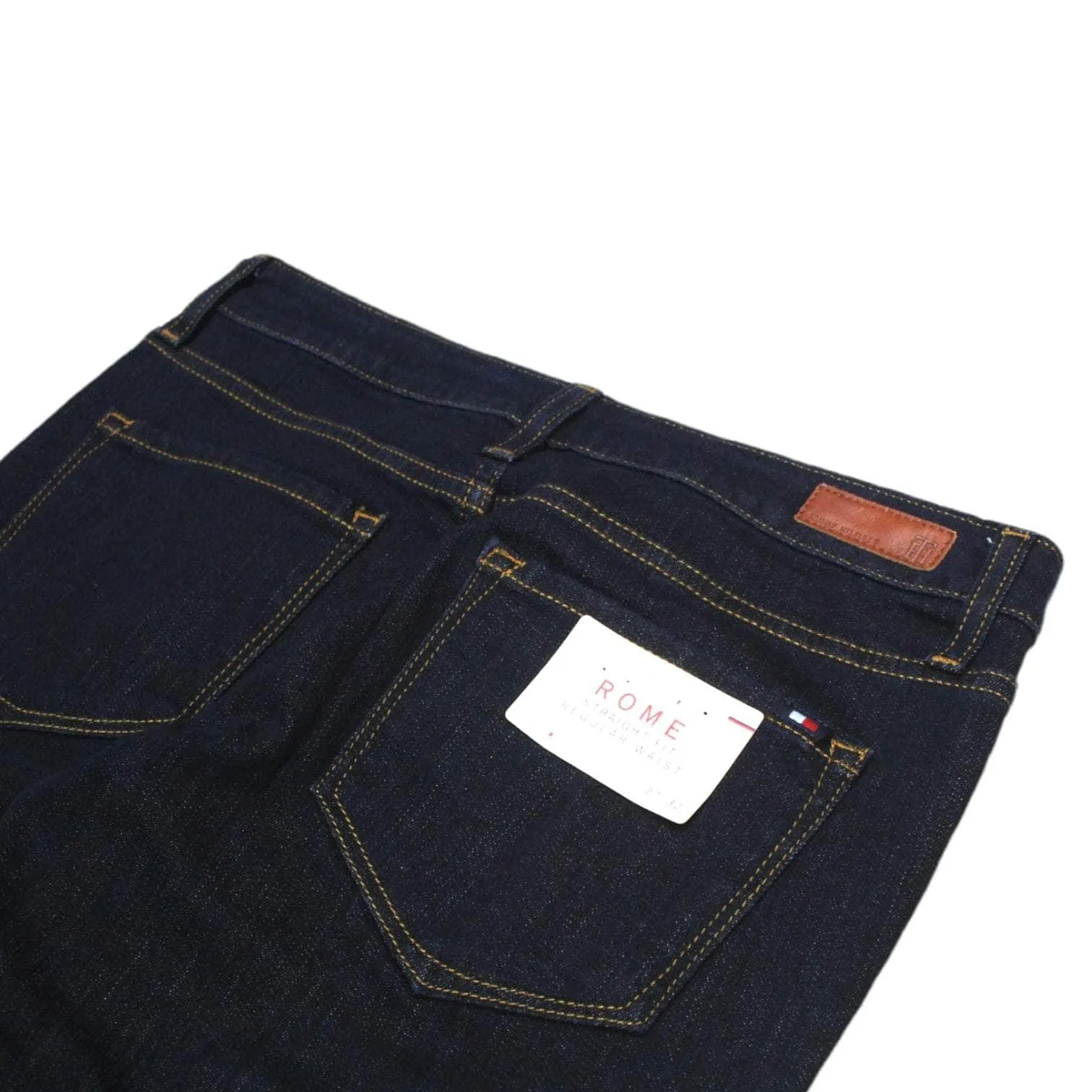 Tommy Hilfiger Blue Rome Straight Fit Jeans