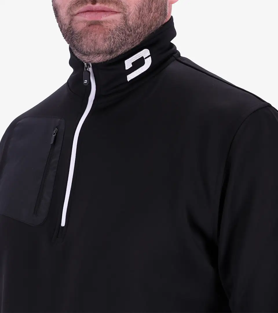 ULTRA BLEND 2.0 1/4 ZIP BLACK