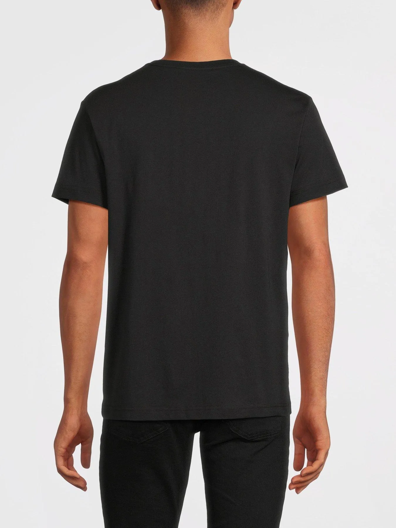 Versace Jeans Couture WatercolourLogo T-shirt - Black