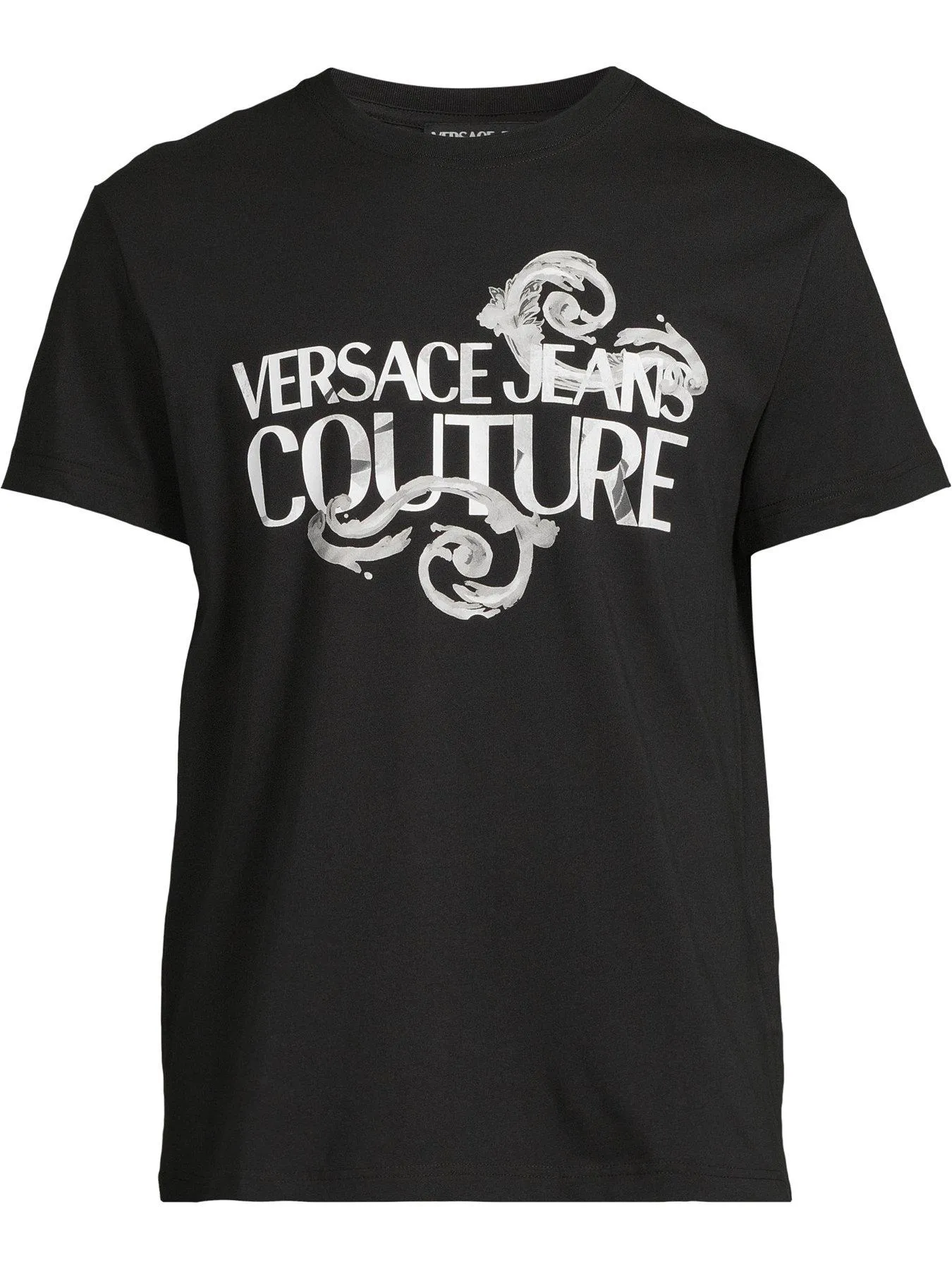 Versace Jeans Couture WatercolourLogo T-shirt - Black