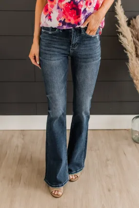 Vervet High-Rise Flare Jeans- Stassi Wash