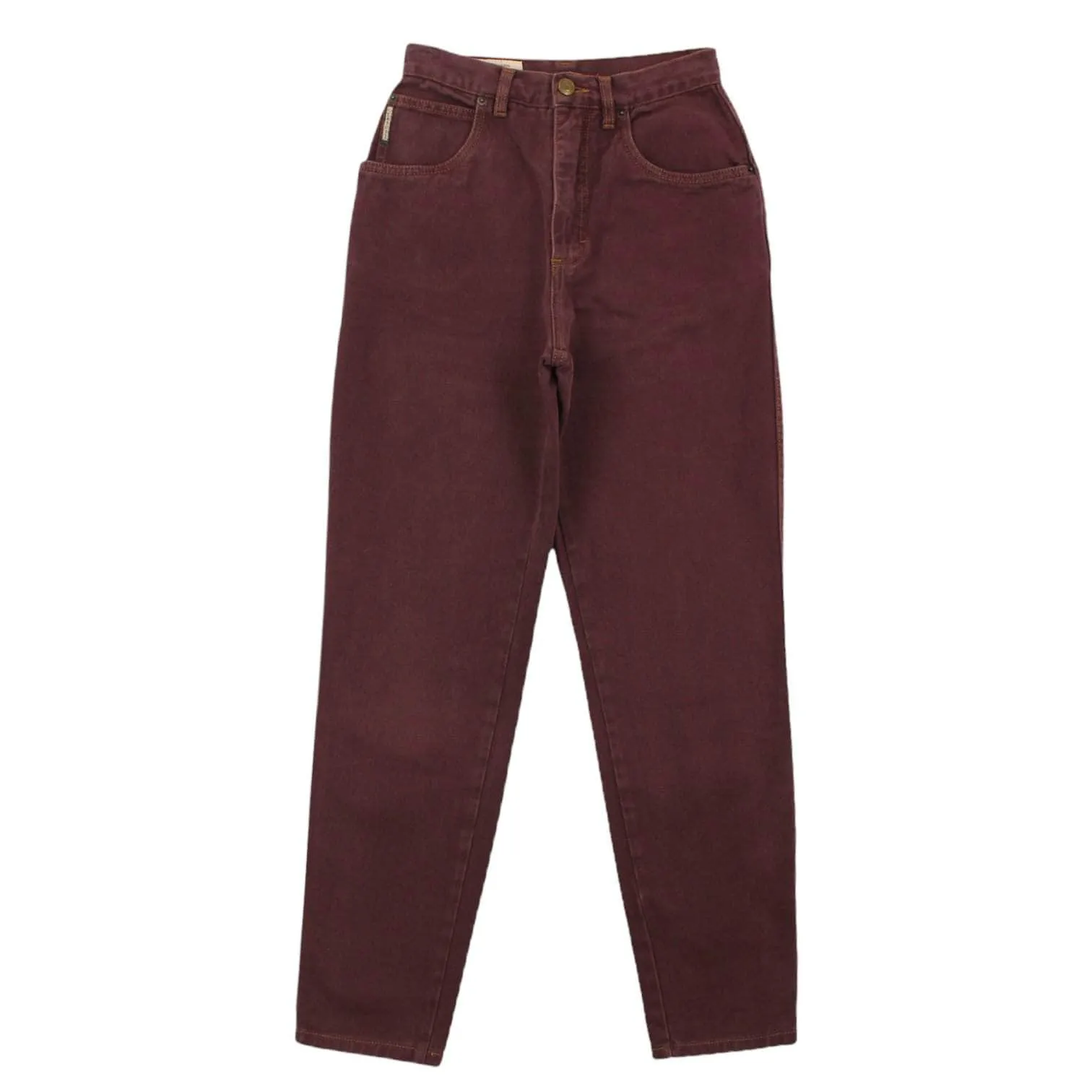 Vintage Cerruti Arte 1881 Maroon Jeans