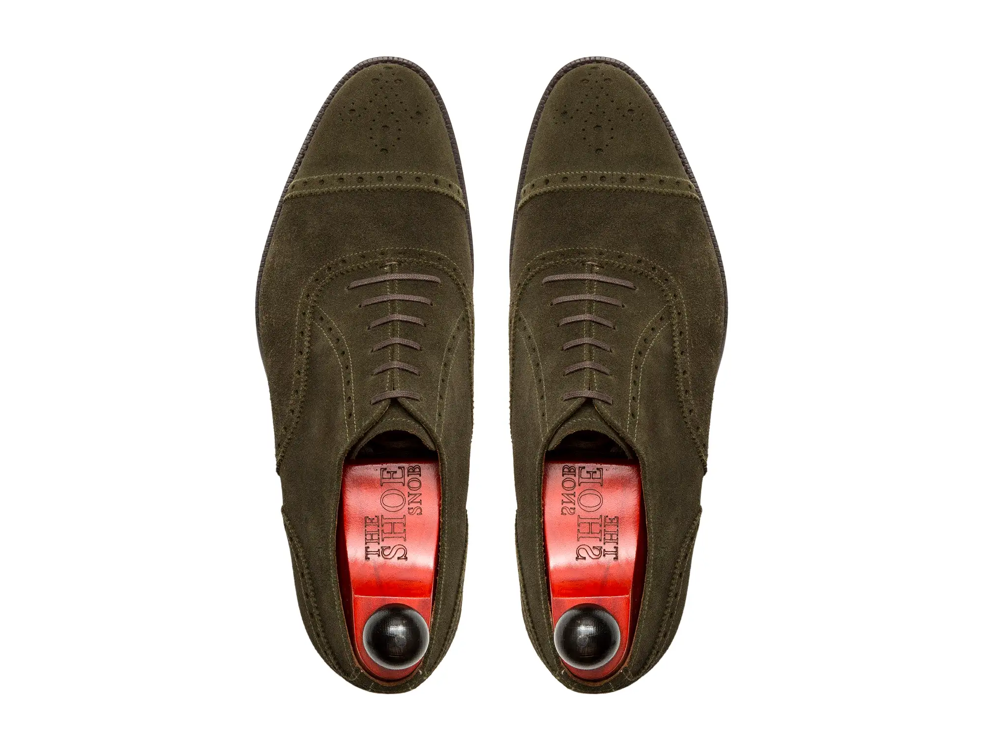 Windermere - MTO - Dark Olive Suede - TMG Last - Single Leather Sole