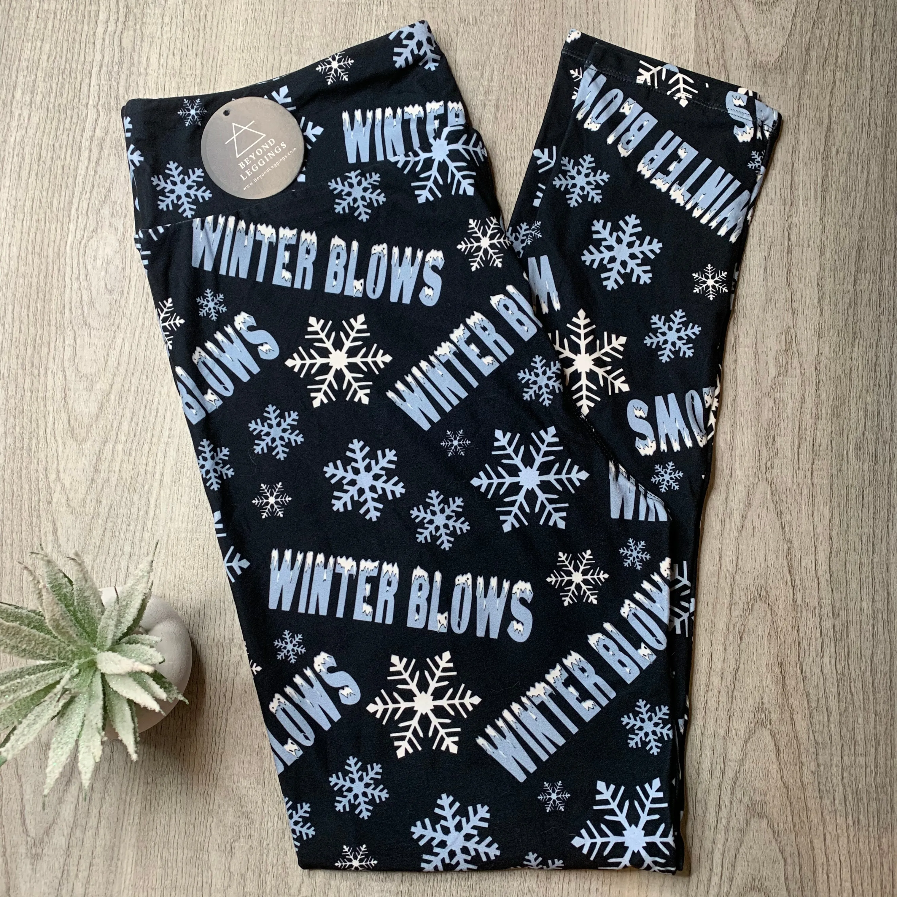 Winter Blows Soft Leggings