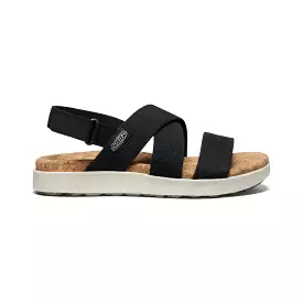 Women's Elle Criss Cross Sandal  |  Black/Birch