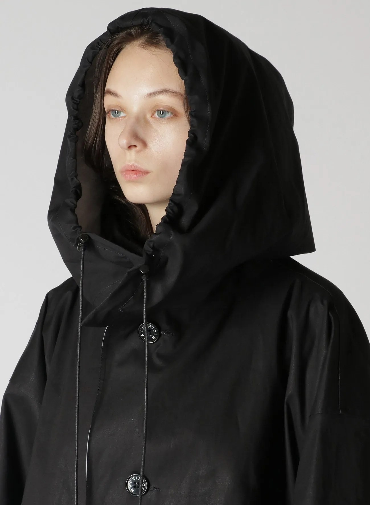 [Y's 1972 - Y’s CRAFTED BY MACKINTOSH]HOODED COAT